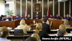 Jedna od sednica Ustavnog suda Srbije - iz arhive