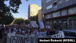 Sa julskog protesta pokreta Podrži RTV