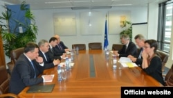 დავით უსუფაშვილი ბრიუსელში გამართულ შეხვედრაზე