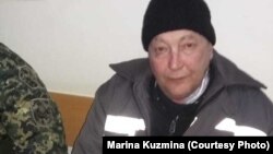 Заключенный колонии общего режима в поселке Заречный Алматинской области Василий Кузьмин в областной многопрофильной клинике близ Алматы. Фото снято его сестрой Мариной Кузьминой 20 марта 2019 года.
