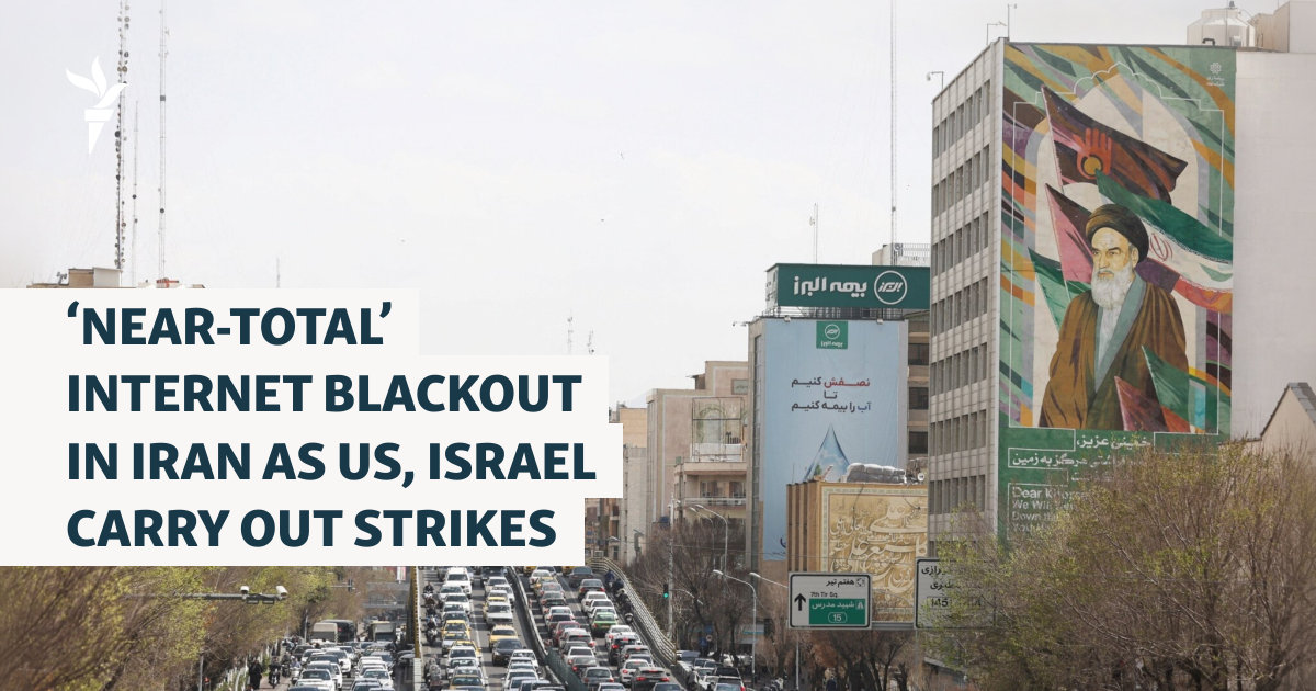 Iran Plunged Into Digital Darkness as Internet Blocked Amid US, Israeli Air Strikes