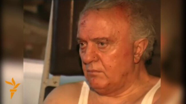 Эдуард Шеварднадзе после покушения 29 августа 1995 года