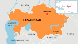 Map - Kazakhstan
