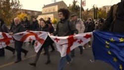 Georgian Opposition Protests Continue After Disputed Elections