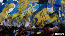 Киевтегі шеру. 15 желтоқсан 2013 жыл.