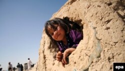یک کودک افغان