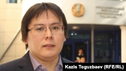 Журналист Жанболат Мамай. Алматы, 23 қыркүйек 2013 жыл.