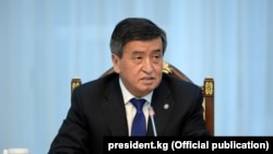 Kyrgyz President Sooronbai Jeenbekov