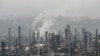 View of the Concon refinery, of Chile's state oil company Enap, in the Chilean Valparaiso Region, taken on September 7, 2018. - Chile's Environment Superintendent announced on Wednesday that it will take legal action against Enap, which it blames for havi