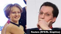 According to Reuters, Katerina Tikhonova (left) is Putin's youngest daughter and she is married to Kirill Shamalov (right), the son of a shareholder in Bank Rossia. 