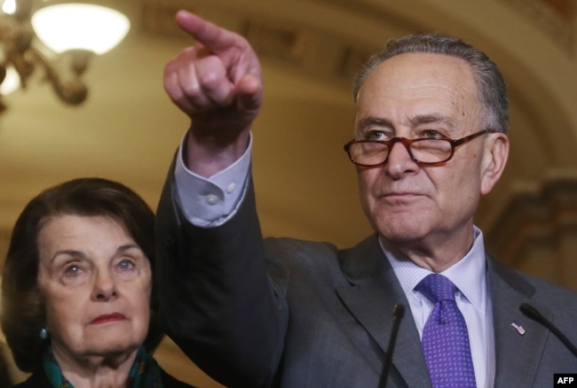 Lider demokratske manjine u Senatu Chuck Schumer