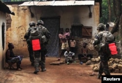 В ЦАР постоянно находится французский воинский контингент, ведущий борьбу с местными исламистскими группировками