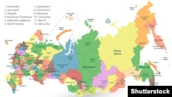 Мапа Росії