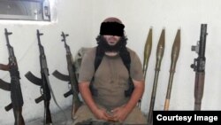 Узбекский боевик, воюющий в рядах «ИГИЛ» в Ираке.