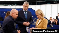 Дебати в Європарламенті щодо ескалації російських ударів по судноплавству в Чорному морі та загроз для регіональної і продовольчої безпеки. Франція, Страсбург, 20 жовтня 2026 року