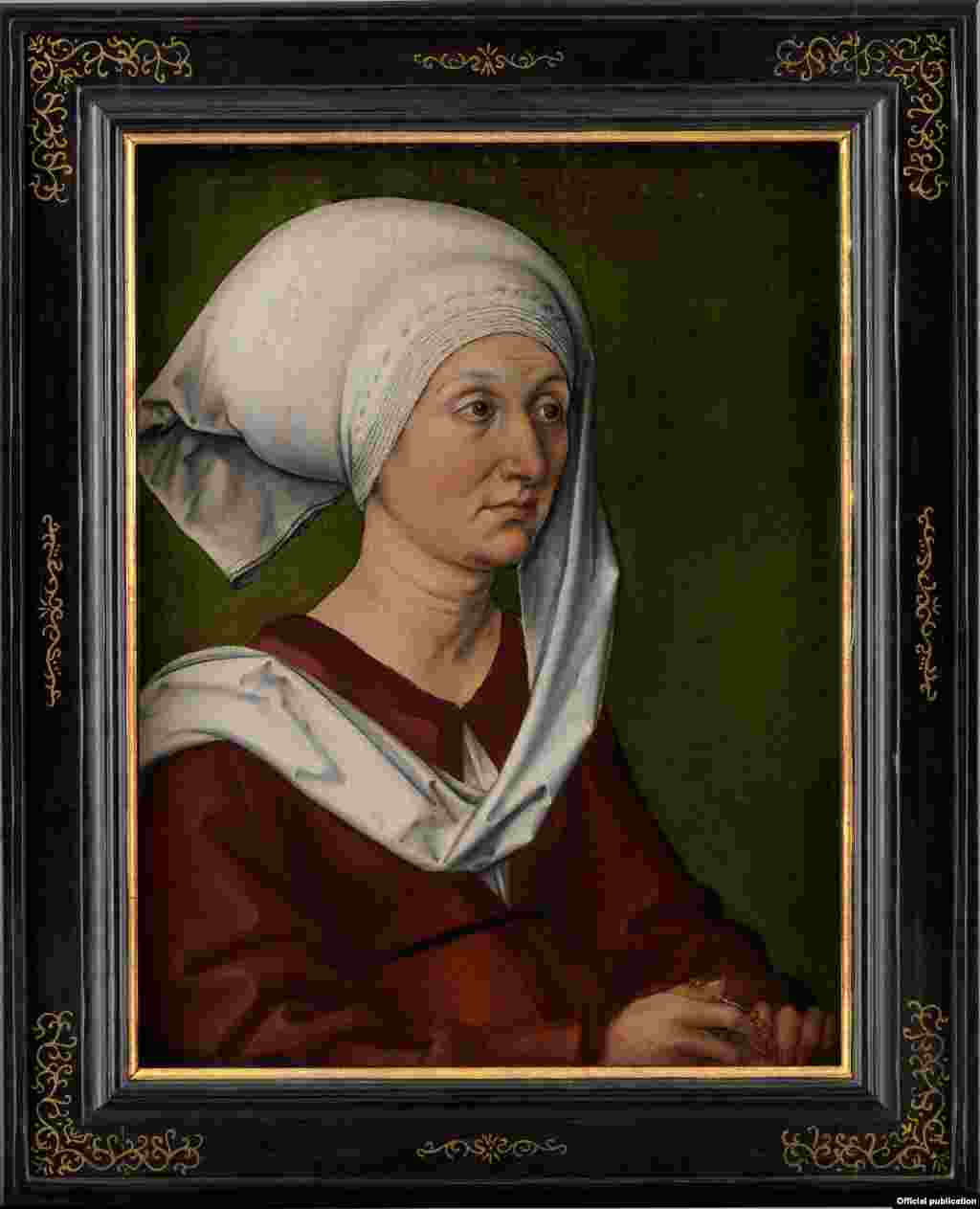Barbara D&uuml;rer, născută Holper, c. 1490 (Muzeul Național German, Nuremberg)