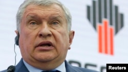Rosneft Chief Executive Igor Sechin