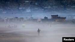 ارشیف، هوای آلودۀ بخشی از شهر کابل