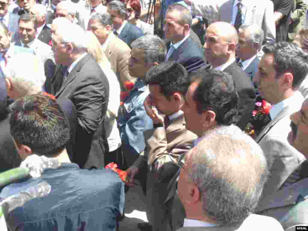 Məmməd Əmin Rəsulzadənin Ankarada qəbirüstü xatirə kompleksinin açılışı. 28 may 2008