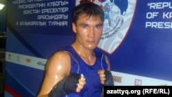 Боксер Серик Сапиев, чемпион Олимпийских игр в Лондоне. 