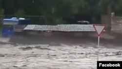 Сунжа вышла из берегов