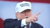 U.S. -- Donald Trump speaks during his presidential campaign, at the Bayfront Park in Miami, Florida, USA, 02Nov2016