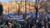 Protest prosvetnih radnika, Beograd, Srbija, 5. februar 2025. 