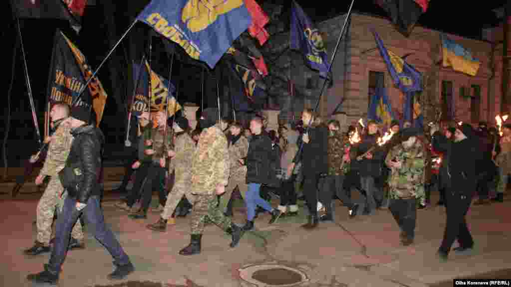 Відсвяткували день народження Степана Бандери і в Сумах
