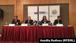 Ադրբեջանի նախագահական ընտրություններին հետևած միջազգային դիտորդների ասուլիսը, Բաքու, 12-ը ապրիլի, 2018թ․