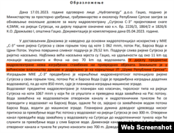 U ekološkoj dozvoli navedeno da je zemljište na kojoj se grade hidroelektrane u državnom vlasništvu.