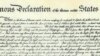 Дэклярацыя аб незалежнасьці Злучаных Штатаў Амэрыкі