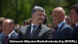 Петро Порошенко і Геннадій Труханов у травні 2017 року в Одесі