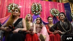 Transgender people in Pakistan -- locally known as Khusra or Heejra -- claim to be cultural heirs of the eunuchs who served as senior courtiers to the Indian subcontinent’s Mughal rulers in the 17th and 18th centuries. (file photo)