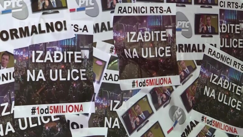 Deseti protest 'Jedan od pet miliona' u Beogradu
