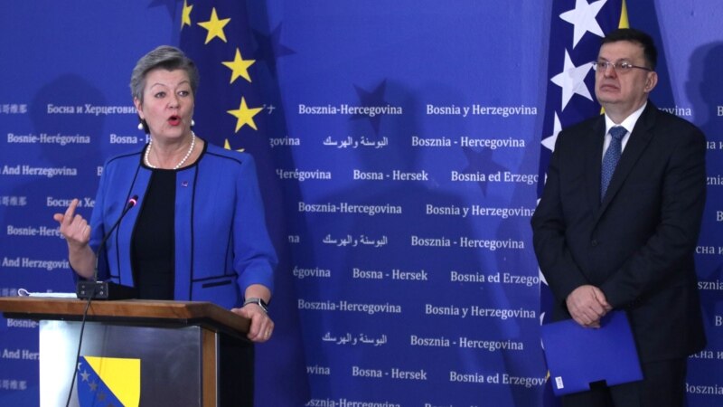 Komesarka EU Johansson traži jednaku odgovornost za migrante u svim dijelovima BiH 