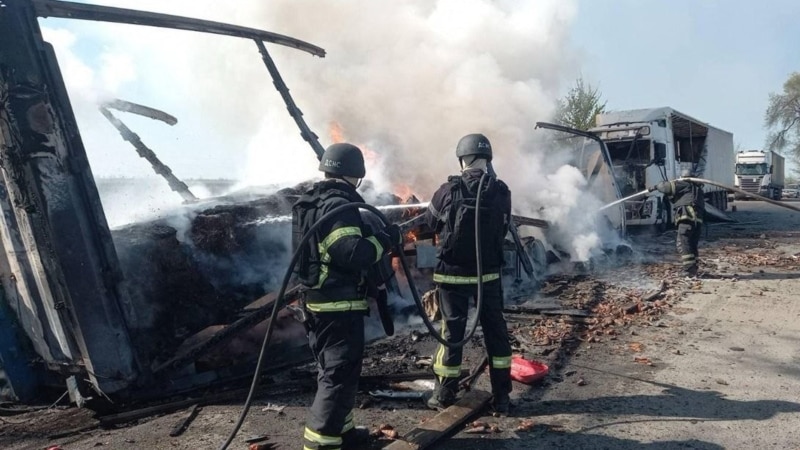 Forty Children On Bus In Ukraine Narrowly Escape Russian Drone Strike