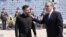 Прем'єр-міністр Великої Британії Кір Стармер та президент України Володимир Зеленський у Києві, 16 липня 2026 року 