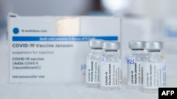 Опаковки от ваксината срещу COVID-19 на Johnson&Johnson