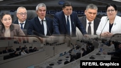 БШКнын жаңы курамына киргендер. Коллаж 