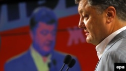 Украинаның жаңа сайланған президенті Петр Порошенко.