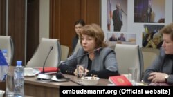 Лариса Опанасюк в офісі омбудсмена Росії Тетяни Москалькової