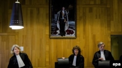 Судьи Постоянного третейского суда в Гааге, архивное фото