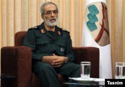 Hoszein Nedzsát, az Iráni Forradalmi Gárda egyik parancsnoka