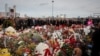 Foreign ambassadors lay flowers at a memorial for the victims of the attack at Crocus City Hall in Moscow on March 30.