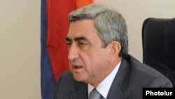 Armenia -- President Serzh Sarkisian.