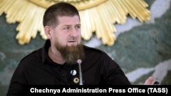 Chechen leader Ramzan Kadyrov (file photo)