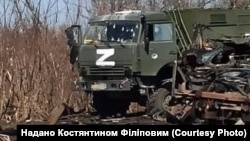 Знищена російська техніка на Оріхівському напрямку, березень 2022 року
