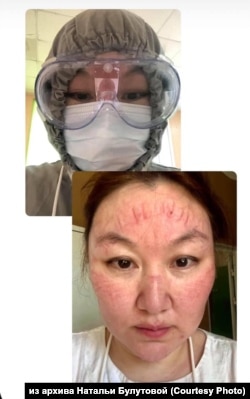 Наталья Булутова, кардиолог из Бурятии, до и после смены в "красной зоне"