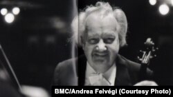 Dirijorul Sandor Végh, născut la Cluj, în ilustrația unui CD BMC Records