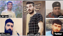 Five young Iranian men sentenced to death in Isfahan for participating in 2019 protests. 